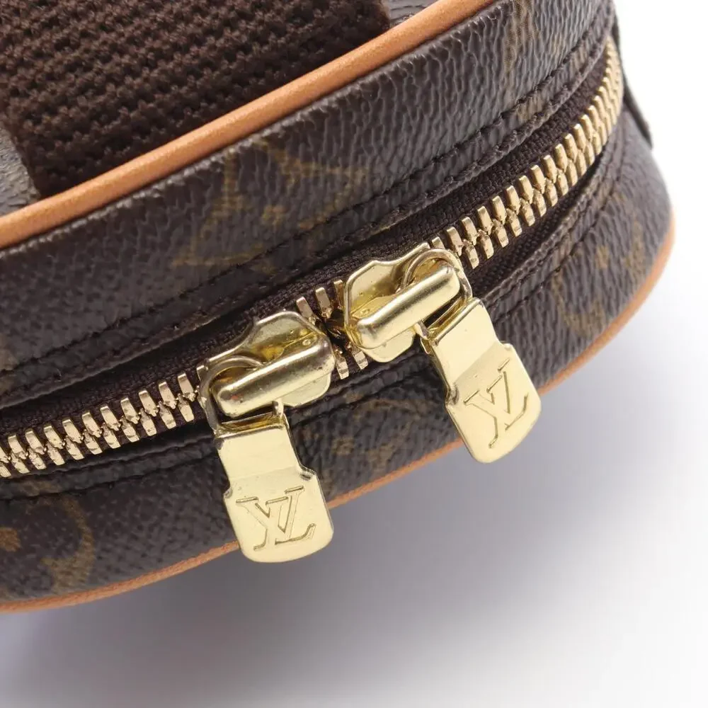 LOUIS VUITTON Brown Monogram Leather Pochette Fanny Pack - Picture 8 of 9